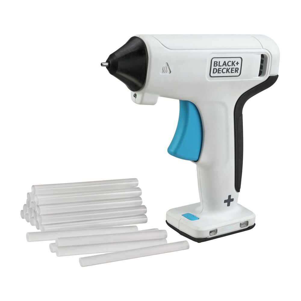 BLACK+DECKER Akumulatorowy pistolet do kleju Black+Decker, na sztyfty 7 mm, 3,6 V