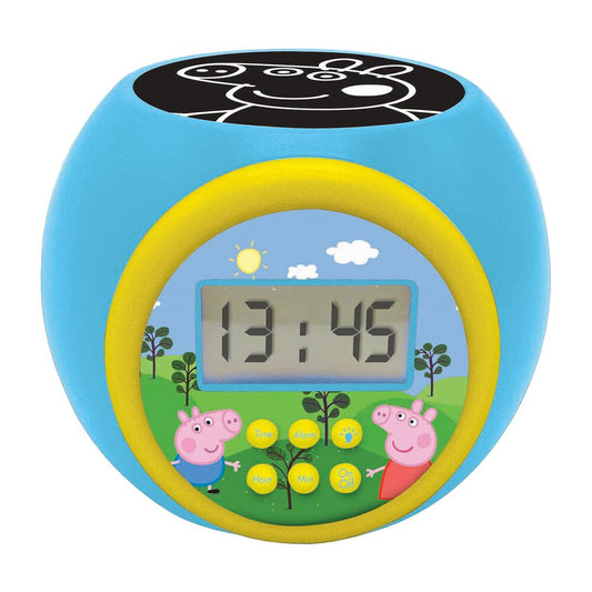 LEXIBOOKBudzik Świnka Peppa Lexibook, z projektorem, ekran LCD