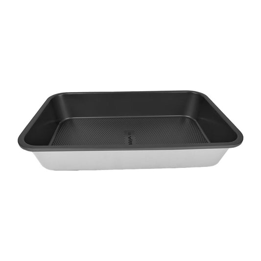 VITTEROForma wysoka 39 cm Vittero Carbone, ze stali węglowej, powłoka nieprzywierająca Xynflon