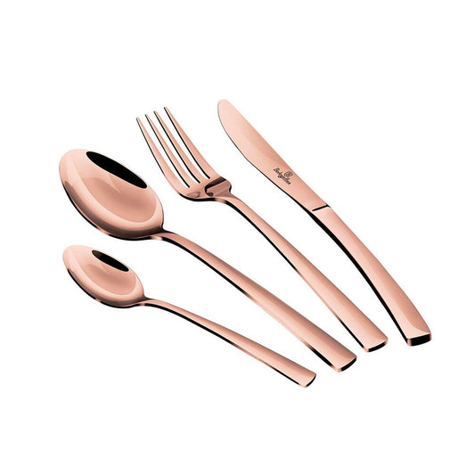 BERLINGERHAUS Zestaw sztućców BerlingerHaus Rose Gold, 24 elementy, różowe złoto