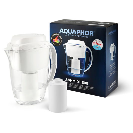 AQUAPHOR Dzbanek elektroniczny do wody z mikrofiltracją J.SHMIDT 500, 2,8l