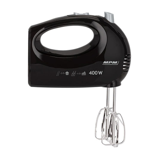 MPM Mikser ręczny MPM MMR-24, 400 W, 4 końcówki, czarny