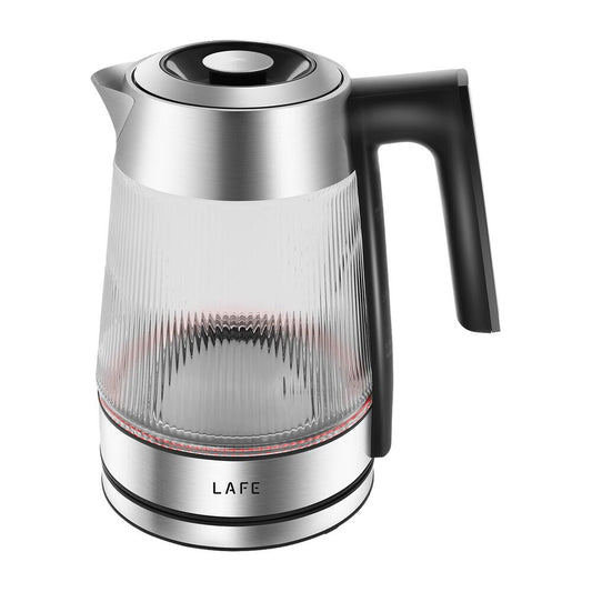LAFE Czajnik elektryczny szklany Lafe Crystal Glass, 1,8 l, 2200 W, z regulacją temperatury