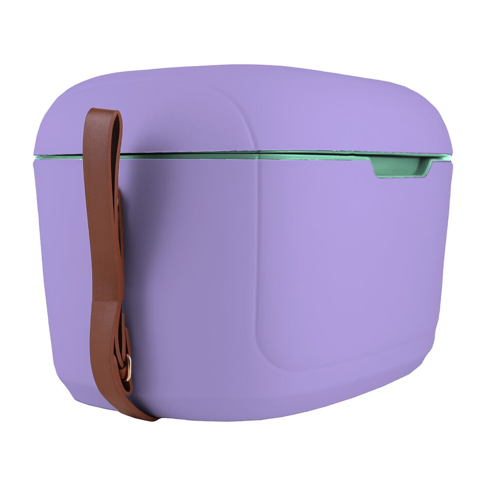 VINTAGE CUISINE Lodówka turystyczna Vintage Cuisine, 18,8 l, z paskiem do przenoszenia, fioletowa