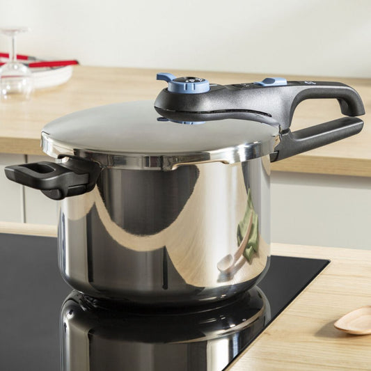 TEFAL Szybkowar Tefal Secure Trendy Pressure, 6 l, srebrny
