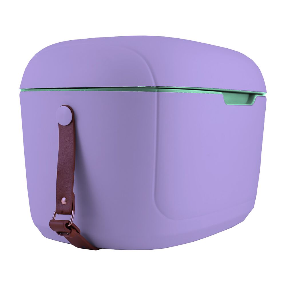 VINTAGE CUISINE Lodówka turystyczna Vintage Cuisine, 18,8 l, z paskiem do przenoszenia, fioletowa