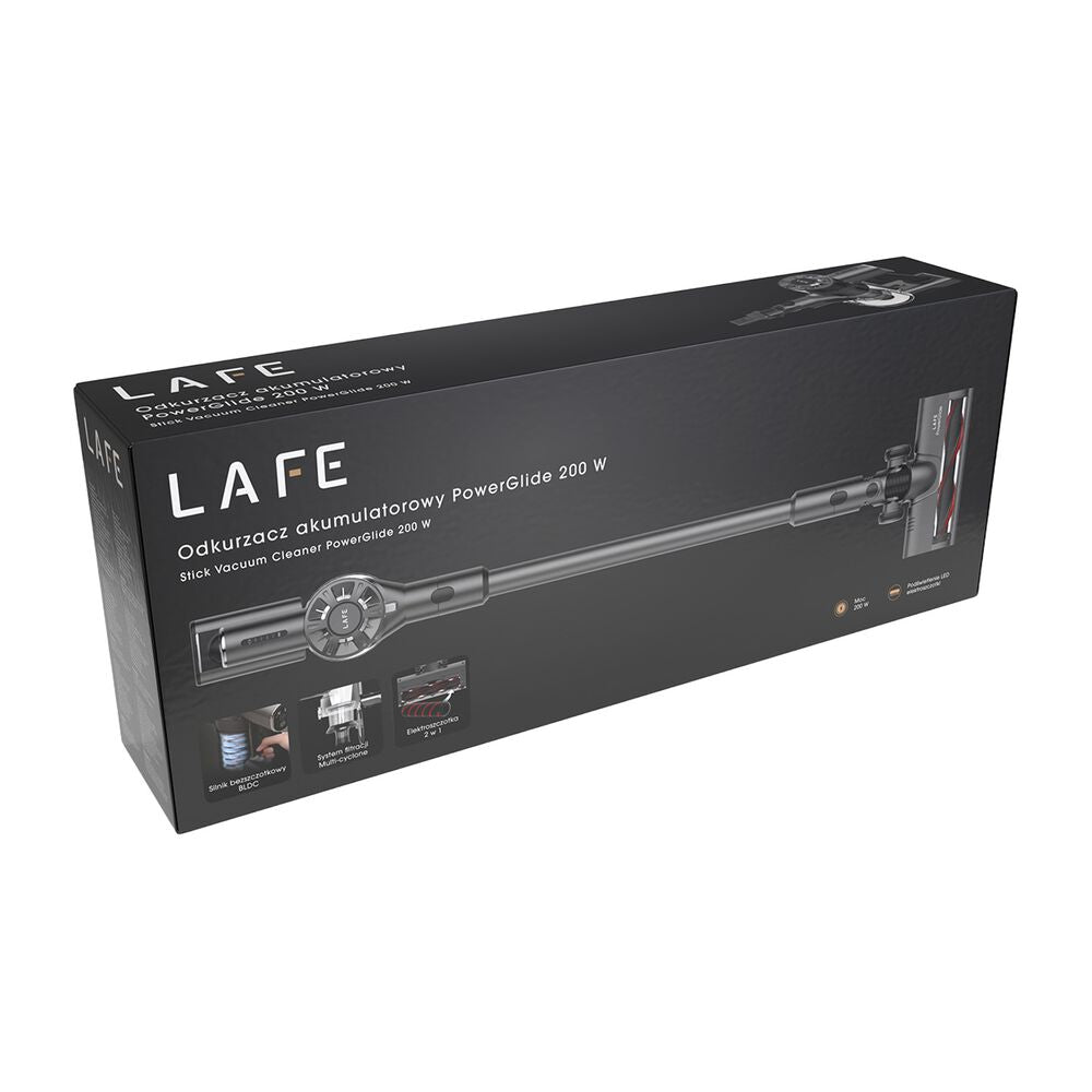 LAFE Odkurzacz pionowy Lafe PowerGlide 200W, bezprzewodowy, 22 kPa
