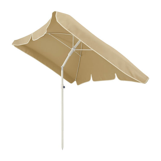 BLACK FOREST Parasol ogrodowy Black Forest, prostokątny, beżowy