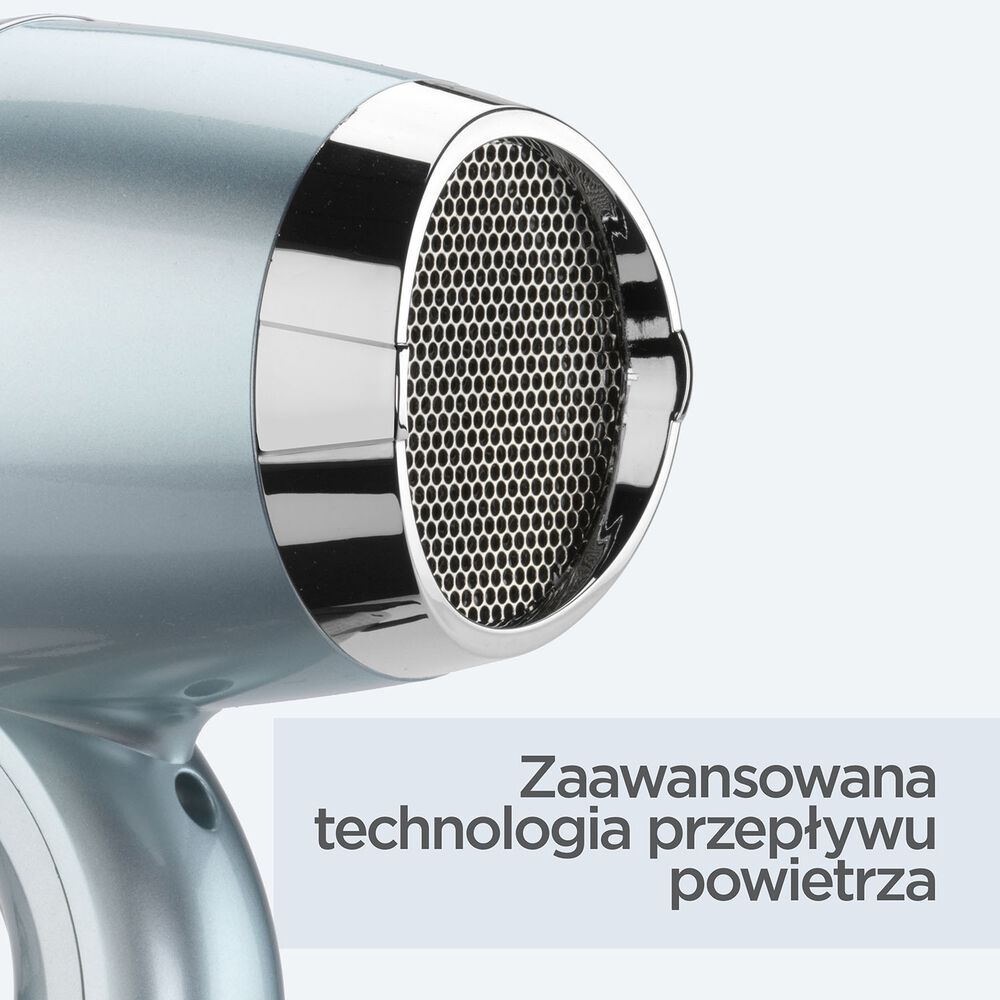 BABYLISS Suszarka BaByliss Hydro Fusion 2100 D773DE, 2100 W, niebieska