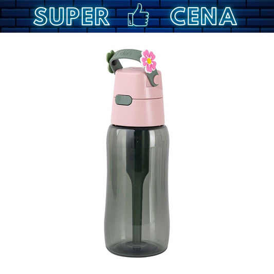 DAFI Butelka filtrująca 0,5 l Dafi Solid, 1 wkład, 2 x przypinka Goodie, czarna