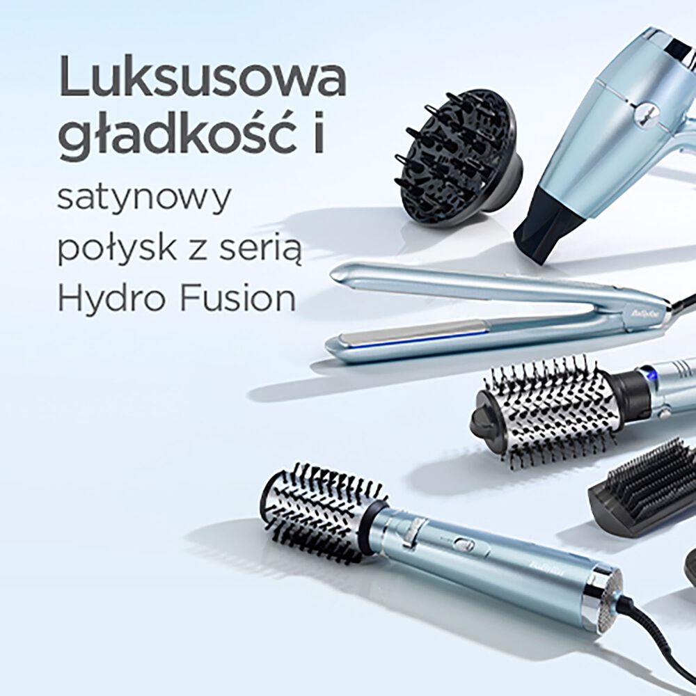 BABYLISS Suszarka BaByliss Hydro Fusion 2100 D773DE, 2100 W, niebieska