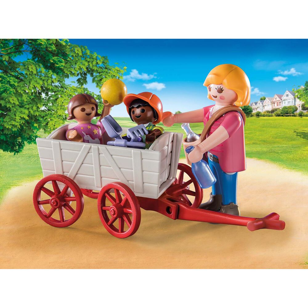 PLAYMOBIL Opiekunka z wózkiem Playmobil, Starter Pack