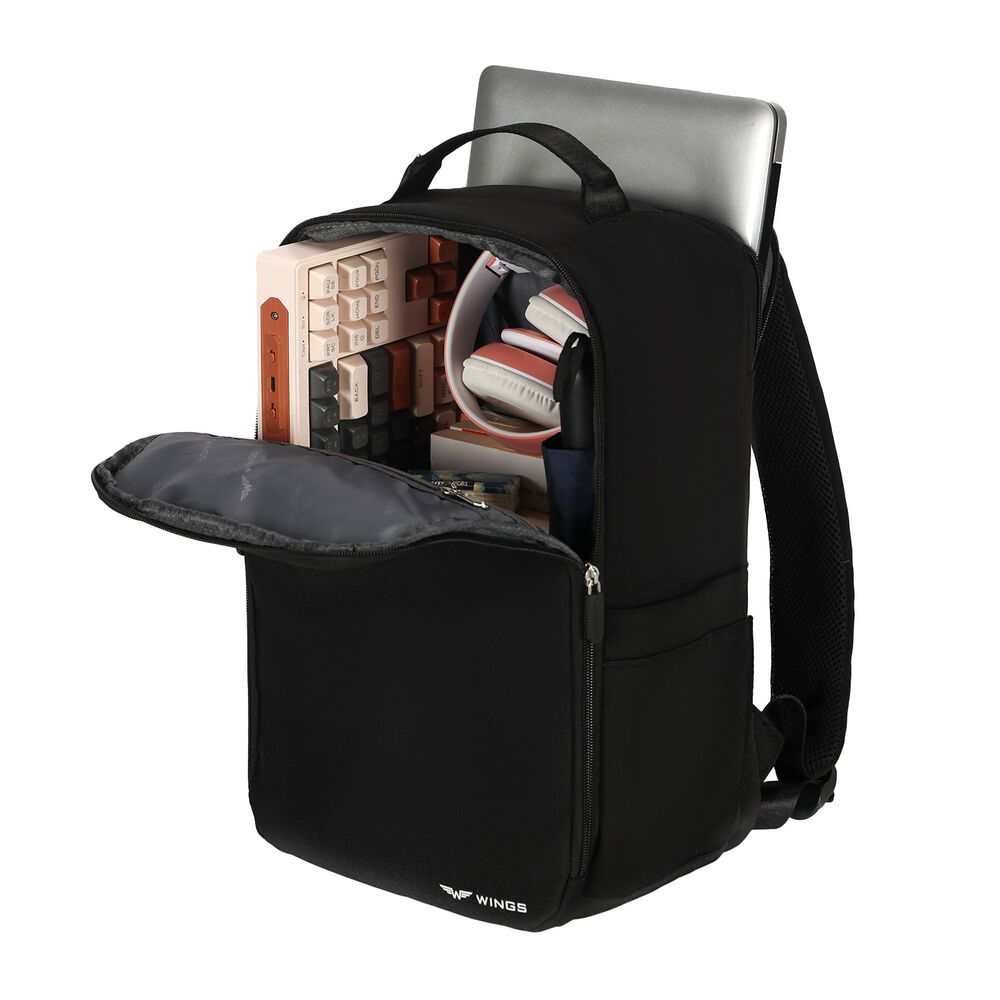 WINGS Plecak turystyczny Wings, 20 l, czarny