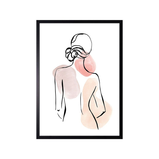 Obraz w ramie, 50 x 70 cm, Line Art 3