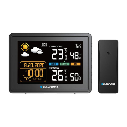 BLAUPUNKT Stacja pogodowa Blaupunkt WS30BK, czarna