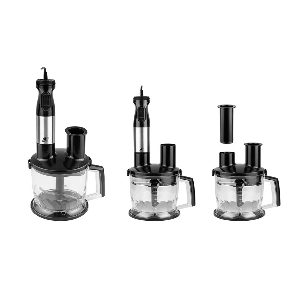 LAFE Blender ręczny z zestawem wielofunkcyjnym Lafe MultiBlend Pro, 1000 W, czarny