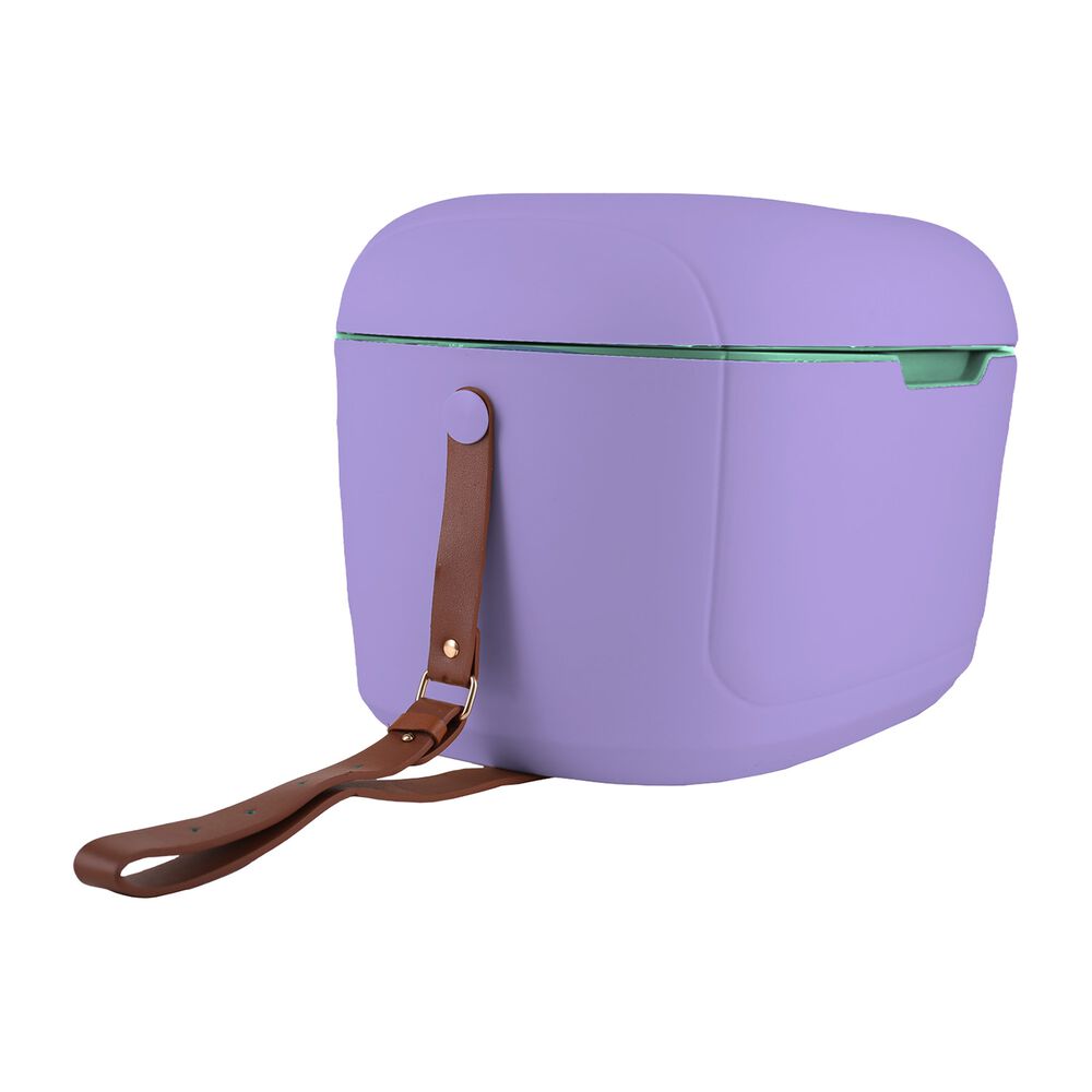 VINTAGE CUISINE Lodówka turystyczna Vintage Cuisine, 18,8 l, z paskiem do przenoszenia, fioletowa
