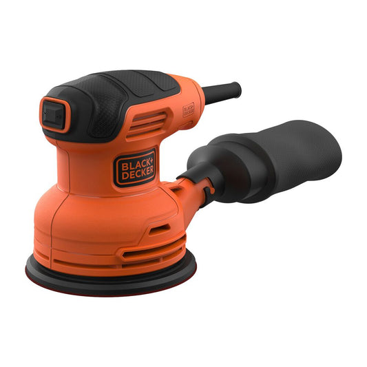 BLACK+DECKER Szlifierka mimośrodowa Black+Decker, 125 mm, 230 W