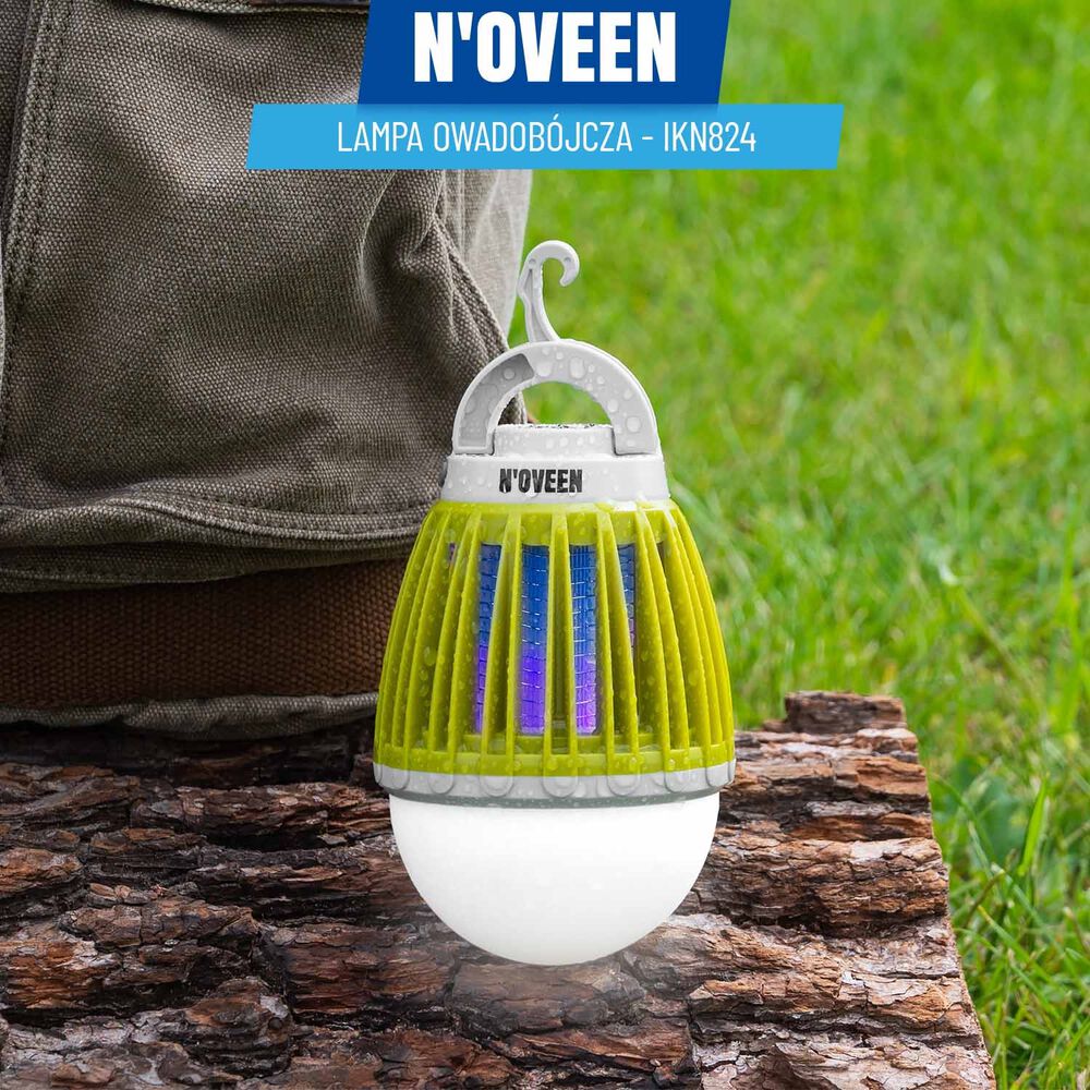 NOVEEN Lampa owadobójcza Noveen IKN824, 40 m2, LED