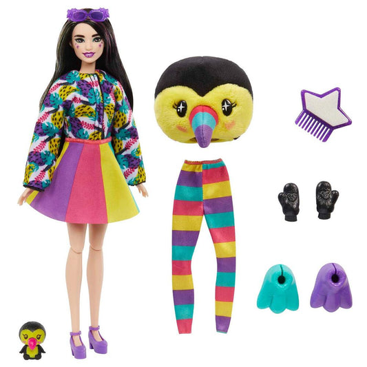 BARBIE CUTIE REVEALLalka Barbie® Cutie Reveal™, z tukanem