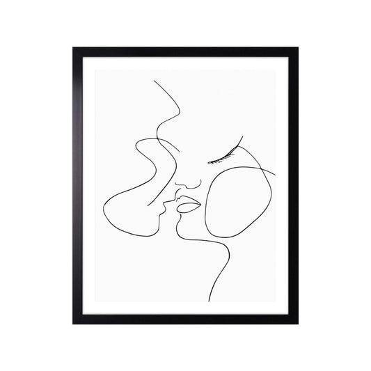 Obraz w ramie, 40 x 50 cm, Line Art 2