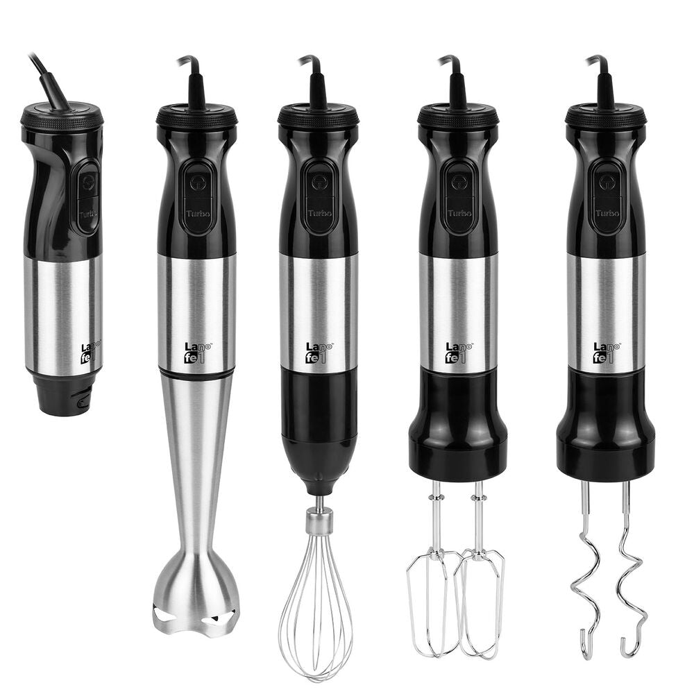 LAFE Blender ręczny z zestawem wielofunkcyjnym Lafe MultiBlend Pro, 1000 W, czarny